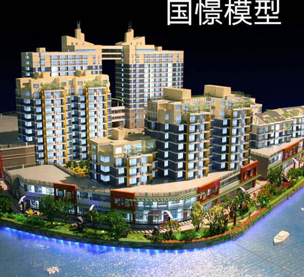 临澧县建筑模型