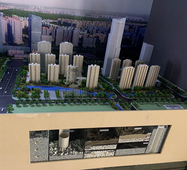 临澧县建筑模型